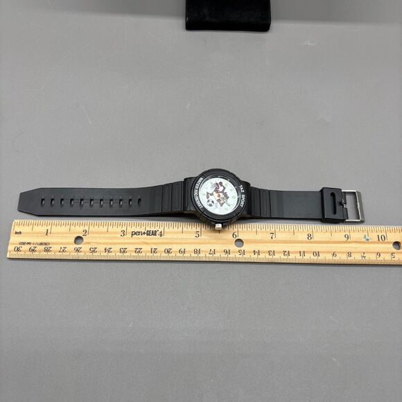 Taz Sport Armitron Quartz Watch Looney Tunes 1993 Warner Bros Soccer Boxed Works - Picture 11 of 11